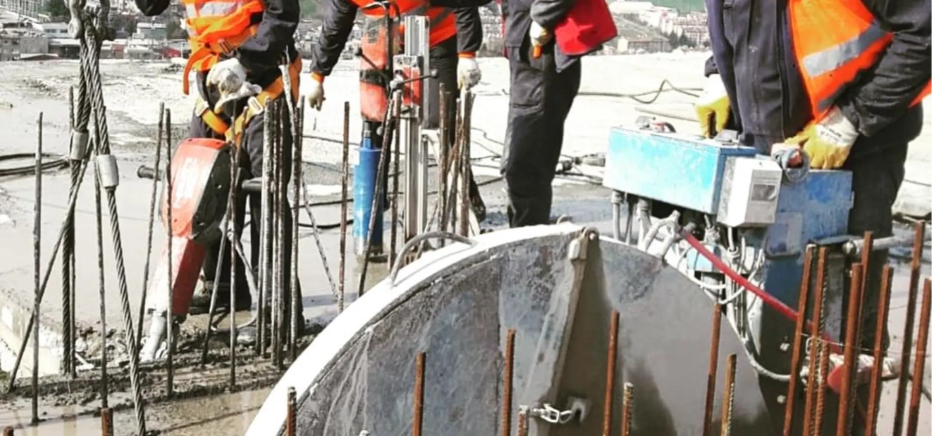 Diyarbakır'da Karot ile Beton Delme